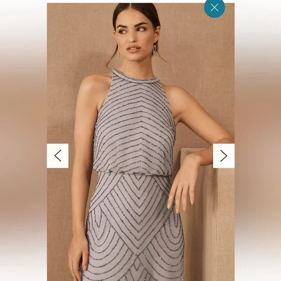 BHLDN Adrianna Papell Madigan Dress (Worn once) - Picture 3 of 6